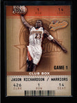 JASON RICHARDSON 2002/03 FLEER AUTHENTIC #29 CLUB BOX #001/100 (WOW #1) AC1566