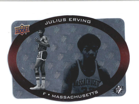 JULIUS ERVING 2014/15 SPX 96 DIE-CUT INSERTS SP #96-18 (COLLEGE UNIFORM) AC477