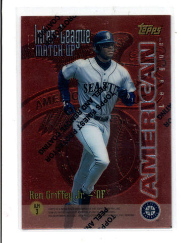 KEN GRIFFEY JR. /DANTE BICHETTE JR. 1997 TOPPS INTER-LEAGUE FINEST #ILM3 AC1148