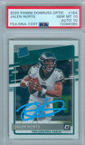 Jalen Hurts 2020 Optic RC Rookie Signed #164 PSA DNA GEM MINT 10 Auto 10