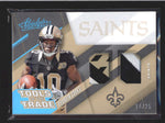 BRANDIN COOKS 2017 ABSOLUTE TOOLS OF THE TRADE DUAL PATCH RELIC #14/25 AC242