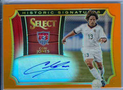 COBI JONES 2015 PANINI SELECT ORANGE HISTORIC SIGNATURES AUTO AUTOGRAPH SP/149