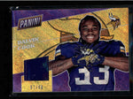 DALVIN COOK 2017 PANINI THE NATIONAL RAPTURE ROOKIE GLOVE RELIC #07/49 AB9966