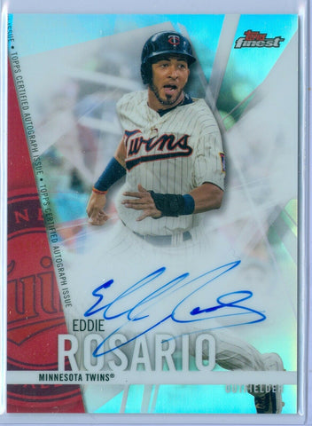 EDDIE ROSARIO 2017 FINEST AUTO AUTOGRAPH SP