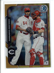 AROLDIS CHAMPMAN 2015 BOWMAN CHROME #119 GOLD REFRACTOR PARALLEL #07/50 AC557