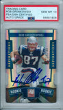 Rob Gronkowski 2010 Donruss Elite Blue #26/48 RC Rookie PSA DNA Gem Mint 10 Auto