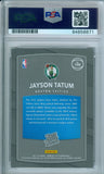 Jayson Tatum 2017 Optic #198 RC Rookie Autograph PSA DNA Gem Mint 10 Auto