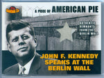 JOHN F. KENNEDY 2001 01 TOPPS AMERICAN PIE REMNANTS FROM THE BERLIN WALL SP