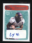 CHRIS JOHNSON 2008 TOPPS ROOKIE PROGRESSION AUTOGRAPH AUTO RC AB6101