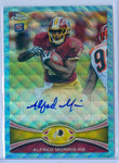 ALFRED MORRIS 2012 TOPPS CHROME BLUE WAVE RC ROOKIE AUTO AUTOGRAPH SP