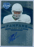 LAMAR MILLER 2012 PRESS PASS FANFARE BLUE RC ROOKIE AUTO AUTOGRAPH SP/199