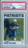Vince Wilfork 2004 Topps Chrome #182 Rc Rookie Autograph PSA DNA Authentic Auto