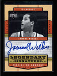 JAMAAL WILKES 2003/04 UD LEGENDS LEGENDARY SIGNATURES AUTOGRAPH AUTO AC1778