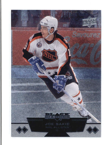 JOE SAKIC 2012/13 BLACK DIAMOND #214 ALL-STAR QUAD DIAMOND SP AB9671