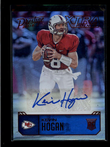 KEVIN HOGAN 2016 PANINI PRESTIGE EXTRA POINTS RED ROOKIE AUTOGRAPH AUTO AB7430