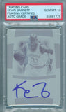 Kevin Garnett 2019 National Treasures #1/1 Plate PSA DNA Gem Mint 10 Auto