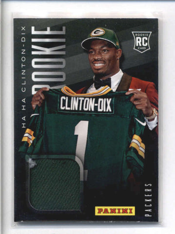 HA HA CLINTON-DIX 2014 PANINI FATHERS DAY ROOKIE RC USED WORN CAP HAT AB9004