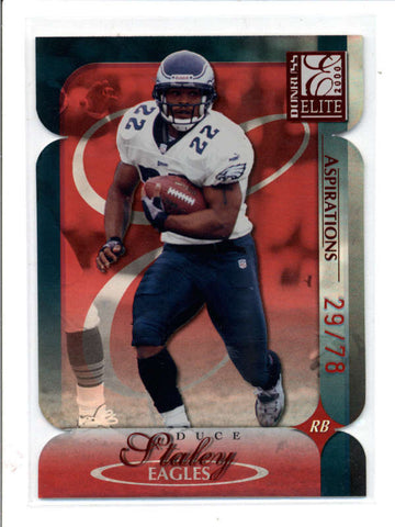 DUCE STALEY 2000 DONRUSS ELITE #77 ASPIRATIONS DIE-CUT PARALLEL #29/78 AC959