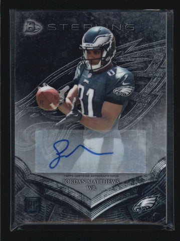 JORDAN MATTHEWS 2014 BOWMAN STERLING ROOKIE RC AUTOGRAPH AUTO AB6539