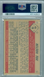 NELLIE NELSON FOX 1953 BOWMAN COLOR #18 PSA 8