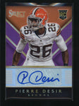 PIERRE DESIR 2014 PANINI SELECT PURPLE PRIZM ROOKIE AUTOGRAPH AUTO #10/15 AB5810