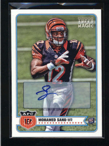 MOHAMED SANU 2012 TOPPS MAGIC ROOKIE AUTOGRAPH AUTO AC2086