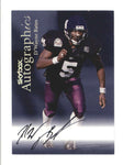 D WAYNE BATES 1999 SKYBOX AUTOGRAPHICS ON CARD ROOKIE AUTOGRAPH AUTO RC AB9884