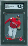 JACKIE BRADLEY JR 2013 TOPPS BLACK RC ROOKIE SP/62 #382 SGC 9.5