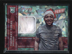 YASMANY TOMAS 2015 PANINI BLACK FRIDAY CRACKED ICE ROOKIE WORN SANTA HAT AB5949