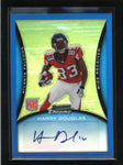 HARRY DOUGLAS 2008 BOWMAN CHROME BLUE REFRACTOR ROOKIE AUTO #30/35 AB8962