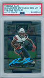 Rhamondre Stevenson 2021 Select #75 RC Rookie Autograph PSA DNA Gem Mint Auto 10