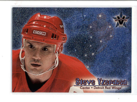 STEVE YZERMAN 2000/01 00/01 PACIFIC VANGUARD COSMIC FORCE #5 AC091