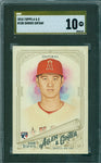 SHOHEI OHTANI 2018 TOPPS ALLEN & GINTER RC ROOKIE GOLD LABEL PRISTINE SGC 10