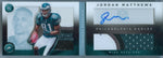 JORDAN MATTHEWS 2014 PLAYBOOK PLATINUM RC ROOKIE PATCH AUTO AUTOGRAPH SP/49