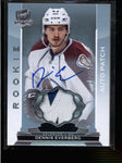 DENNIS EVERBERG 2014/15 UD THE CUP ROOKIE PATCH AUTOGRAPH AUTO #092/249 AC1467