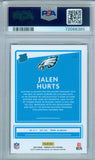 Jalen Hurts 2020 Optic RC Rookie Signed #164 PSA DNA GEM MINT 10 Auto 10