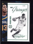 DANNY GRANGER 2012/13 12/13 PANINI SIGNATURES #340 GREEN PARALLEL #2/5 AB9064