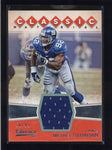 MICHAEL STRAHAN 2016 PANINI CLASSICS #30 GAME USED WORN JERSEY #50/99 AB9001