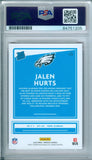 Jalen Hurts 2020 Donruss Red Press Proof 314 RC Autograph PSA/DNA Auto GEM MT 10