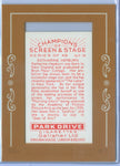 KATHARINE HEPBURN 2016 GYPSY QUEEN MINI FRAMED 1934 SCREEN & STAGE RED BACK SP