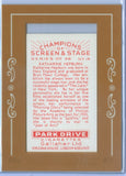 KATHARINE HEPBURN 2016 GYPSY QUEEN MINI FRAMED 1934 SCREEN & STAGE RED BACK SP