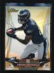 JORDAN MATTHEWS 2014 TOPPS FINEST GOLD REFRACTOR ROOKIE RC #35/75 AB5661