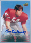 TOM BRAHANEY 2011 UPPER DECK OKLAHOMA SOONERS AUTO AUTOGRAPH SP