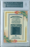 John F Kennedy JFK 2006 Allen & Ginter Authentic Sweater Worn Relic SP/250 BGS 9