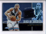 SHANE BATTIER 2004/05 TOPPS CHROME SLICE OF SUCCESS JERSEY REFRACTOR /25 AC2449