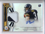 LANDRY JONES 2013 TOPPS FINEST ROOKIE REFRACTOR PATCH AUTOGRAPH AUTO AC2127