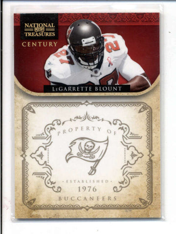 LeGARRETT BLOUNT 2012 NATIONAL TREASURES CENTURY GOLD PARALLEL #01/10 AC956