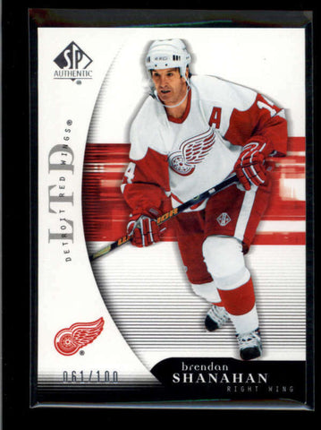 BRENDAN SHANAHAN 2005/06 SP AUTHENTIC #34 LIMITED LTD PARALLEL #061/100 AB7712