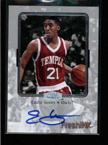 EDDIE JONES 2012/13 FLEER RETRO FRESH INK AUTOGRAPH AUTO AC1739