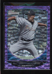 WILLIAM WHITE 2013 BOWMAN #BDPP95 RARE PURPLE ICE ROOKIE RC #01/10 AB5330